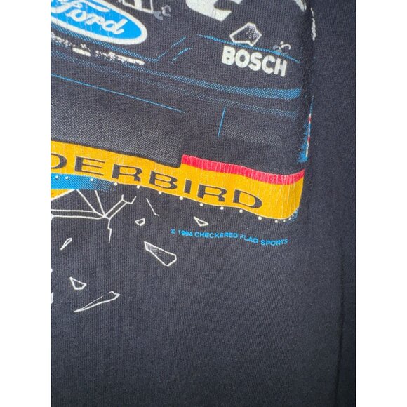 Vintage Rusty Wallace Shirt NASCAR He's Back 1990s - Picture 2 of 4